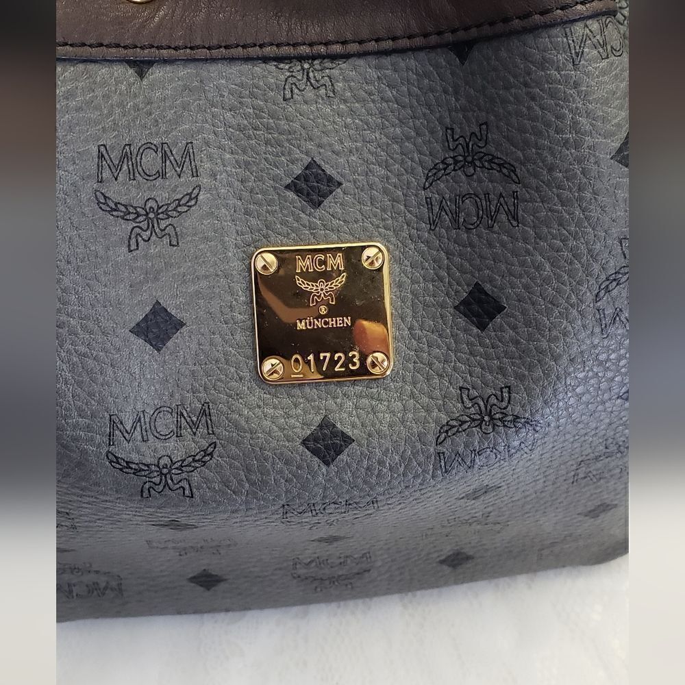 MCM Drawstring Bucket Shoulder Bag - Picture 5 of 12